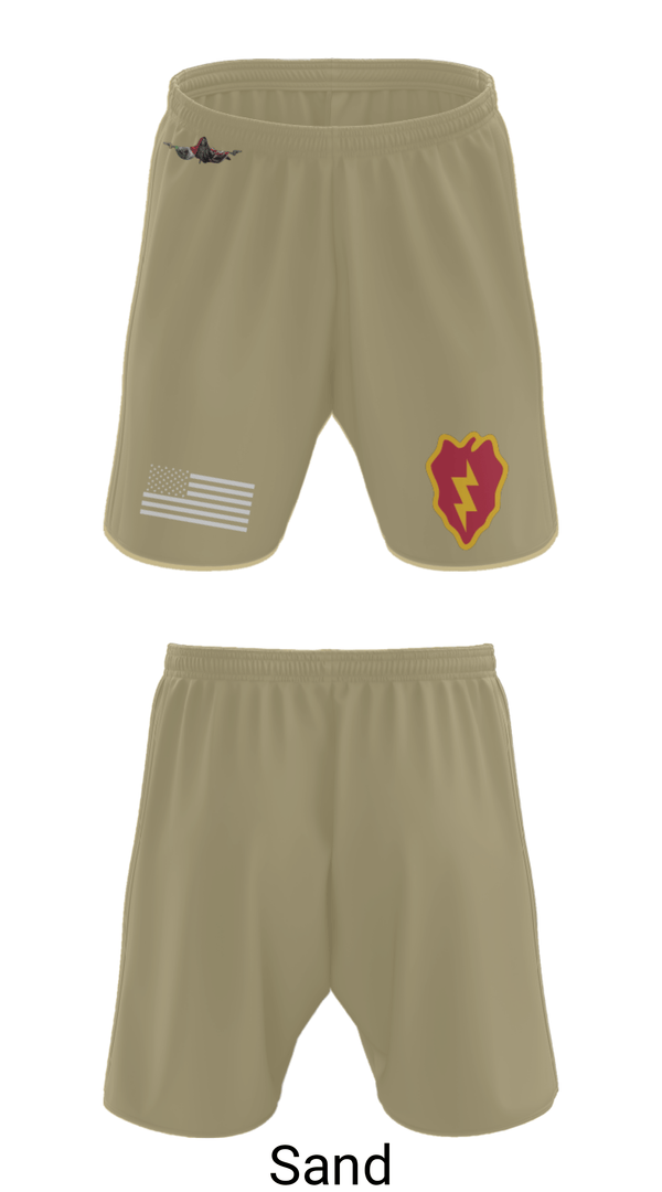 Athletic Shorts With Pockets, 25th ID, Army, Teamtime, Team time, sublimation, custom sports apparel, team uniforms, spirit wear, spiritwear, sports uniforms, custom shirts, team store, custom team store, fundraiser sports, apparel fundraiser