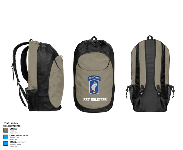 Gear Bag, Sky Soldiers, , Teamtime, Team time, sublimation, custom sports apparel, team uniforms, spirit wear, spiritwear, sports uniforms, custom shirts, team store, custom team store, fundraiser sports, apparel fundraiser
