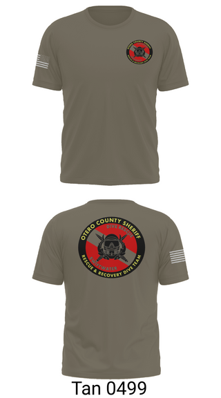 Old School Cotton Feel Shirt, Otero County Sheriff, Police, Teamtime, Team time, sublimation, custom sports apparel, team uniforms, spirit wear, spiritwear, sports uniforms, custom shirts, team store, custom team store, fundraiser sports, apparel fundraiser