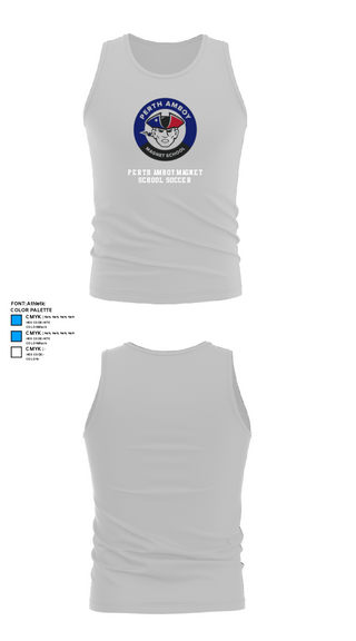 Tank Top, Perth Amboy Magnet School Soccer, Men's Soccer, Teamtime, Team time, sublimation, custom sports apparel, team uniforms, spirit wear, spiritwear, sports uniforms, custom shirts, team store, custom team store, fundraiser sports, apparel fundraiser