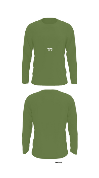 Long Sleeve Performance Shirt, TF3, Army, Teamtime, Team time, sublimation, custom sports apparel, team uniforms, spirit wear, spiritwear, sports uniforms, custom shirts, team store, custom team store, fundraiser sports, apparel fundraiser
