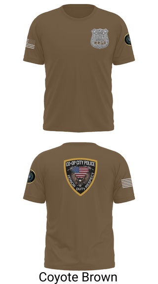 Short Sleeve Performance Shirt, Co-op City Police Department, Police, Teamtime, Team time, sublimation, custom sports apparel, team uniforms, spirit wear, spiritwear, sports uniforms, custom shirts, team store, custom team store, fundraiser sports, apparel fundraiser