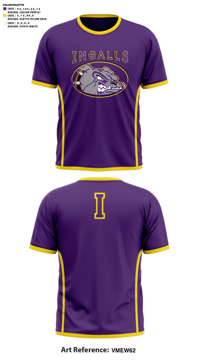 Ingalls Cross Country 30371315 Short Sleeve Performance Shirt - 51