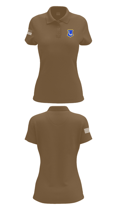C-Co. 1-181st 51621268 Women's Short Sleeve Performance Polo  - 14