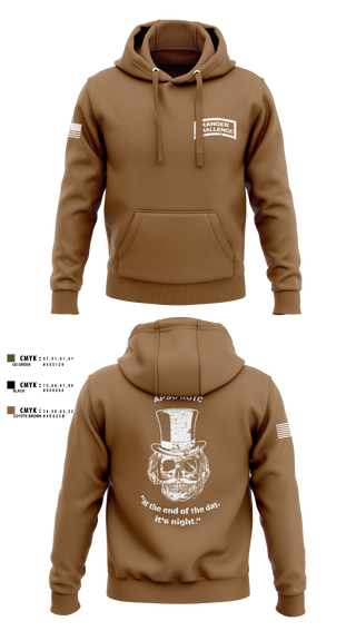 Hoodie, APSU RANGER CHALLENGE, Army, Teamtime, Team time, sublimation, custom sports apparel, team uniforms, spirit wear, spiritwear, sports uniforms, custom shirts, team store, custom team store, fundraiser sports, apparel fundraiser
