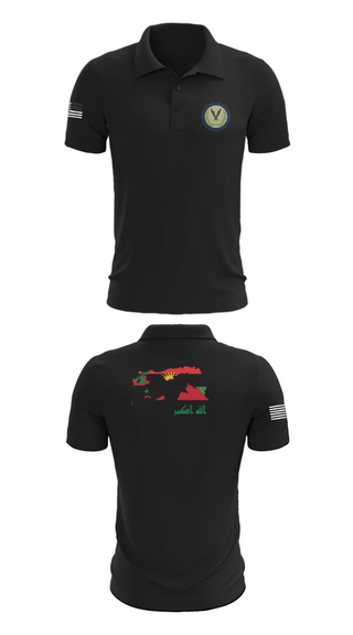 Short Sleeve Performance Polo, 44th ICBT, National Guard, Teamtime, Team time, sublimation, custom sports apparel, team uniforms, spirit wear, spiritwear, sports uniforms, custom shirts, team store, custom team store, fundraiser sports, apparel fundraiser