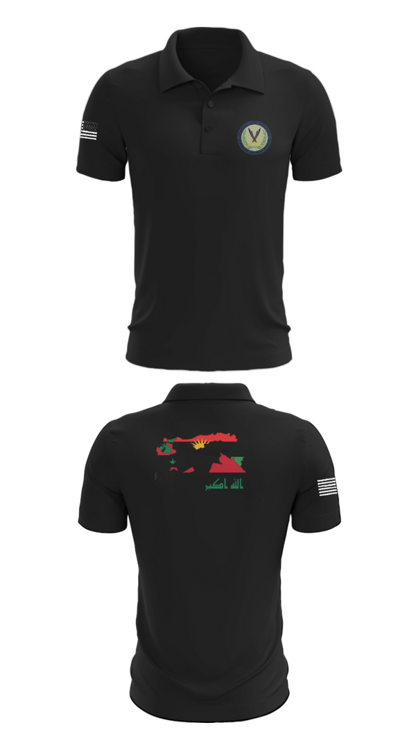 Short Sleeve Performance Polo, 44th ICBT, National Guard, Teamtime, Team time, sublimation, custom sports apparel, team uniforms, spirit wear, spiritwear, sports uniforms, custom shirts, team store, custom team store, fundraiser sports, apparel fundraiser