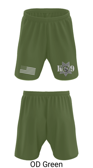 Athletic Shorts With Pockets, Fresno Police Department K9 Unit, Police, Teamtime, Team time, sublimation, custom sports apparel, team uniforms, spirit wear, spiritwear, sports uniforms, custom shirts, team store, custom team store, fundraiser sports, apparel fundraiser