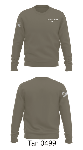Crew Neck Sweatshirt, 1./PzGrenLehrBtl 92, Army, Teamtime, Team time, sublimation, custom sports apparel, team uniforms, spirit wear, spiritwear, sports uniforms, custom shirts, team store, custom team store, fundraiser sports, apparel fundraiser
