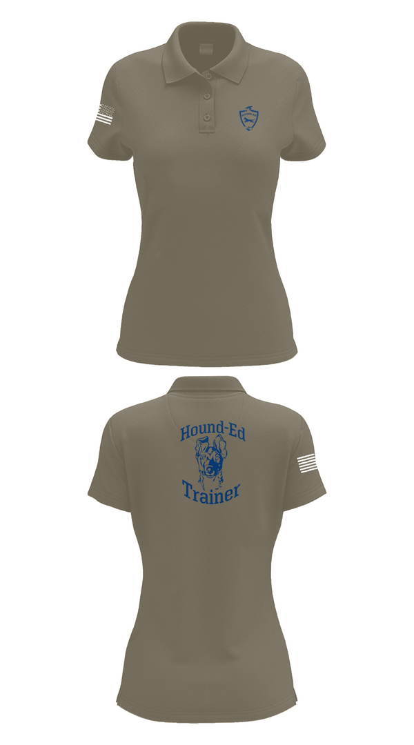 Womens Short Sleeve Performance Polo, Hounded, , Teamtime, Team time, sublimation, custom sports apparel, team uniforms, spirit wear, spiritwear, sports uniforms, custom shirts, team store, custom team store, fundraiser sports, apparel fundraiser