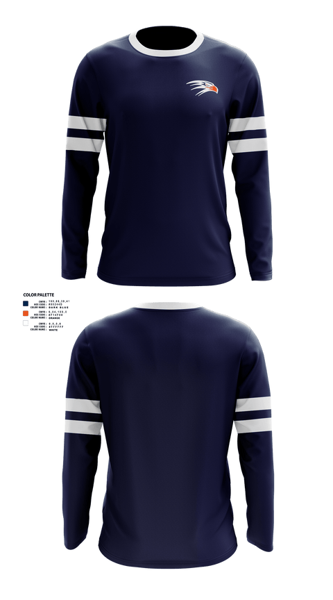 Long Sleeve Performance Shirt, HAWKS, , Teamtime, Team time, sublimation, custom sports apparel, team uniforms, spirit wear, spiritwear, sports uniforms, custom shirts, team store, custom team store, fundraiser sports, apparel fundraiser