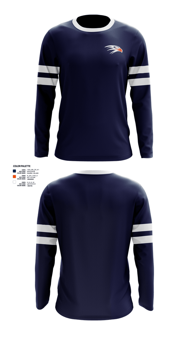 Long Sleeve Performance Shirt, HAWKS, , Teamtime, Team time, sublimation, custom sports apparel, team uniforms, spirit wear, spiritwear, sports uniforms, custom shirts, team store, custom team store, fundraiser sports, apparel fundraiser