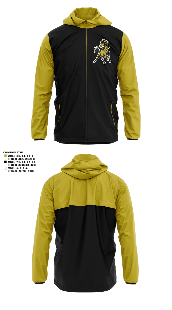 Windbreaker, Lynchburg-Clay High School Band, Spirit Store, Teamtime, Team time, sublimation, custom sports apparel, team uniforms, spirit wear, spiritwear, sports uniforms, custom shirts, team store, custom team store, fundraiser sports, apparel fundraiser