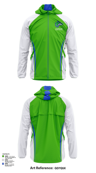 Windbreaker, Littlerock High School Football, , Teamtime, Team time, sublimation, custom sports apparel, team uniforms, spirit wear, spiritwear, sports uniforms, custom shirts, team store, custom team store, fundraiser sports, apparel fundraiser