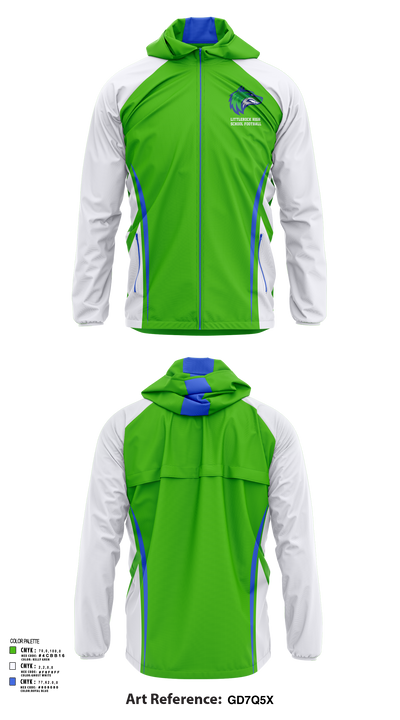 Littlerock High School Football 56953167 Windbreaker - 106 (1)