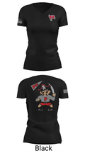 Palatine pirates 8737902 Women's Short Sleeve V-neck Shirt - 38
