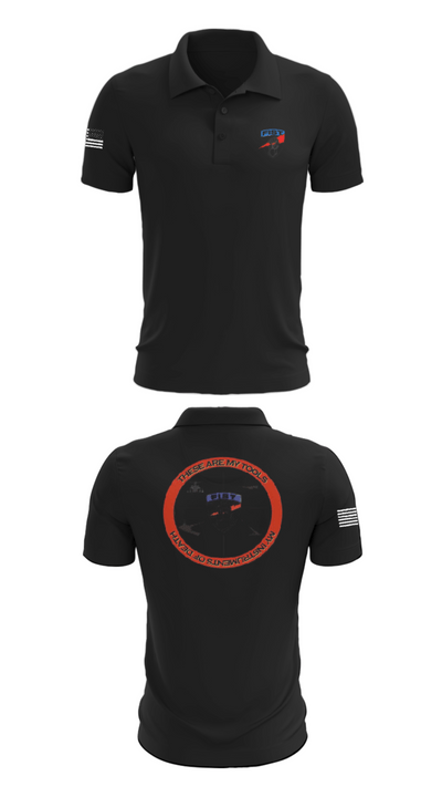 Bravo 1/78th FA 82804749 Short Sleeve Performance Polo - 27