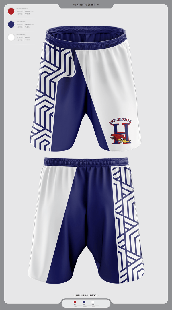 Athletic Shorts With Pockets, Holbrook High School Wrestling, Wrestling, Teamtime, Team time, sublimation, custom sports apparel, team uniforms, spirit wear, spiritwear, sports uniforms, custom shirts, team store, custom team store, fundraiser sports, apparel fundraiser