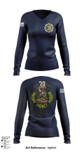 Klein Fire 38 11019570 Women's Long Sleeve V-neck Shirt - 158