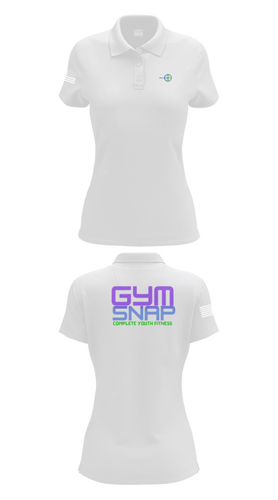Gym SNAP Track 80365162 Women's Short Sleeve Performance Polo  - 17