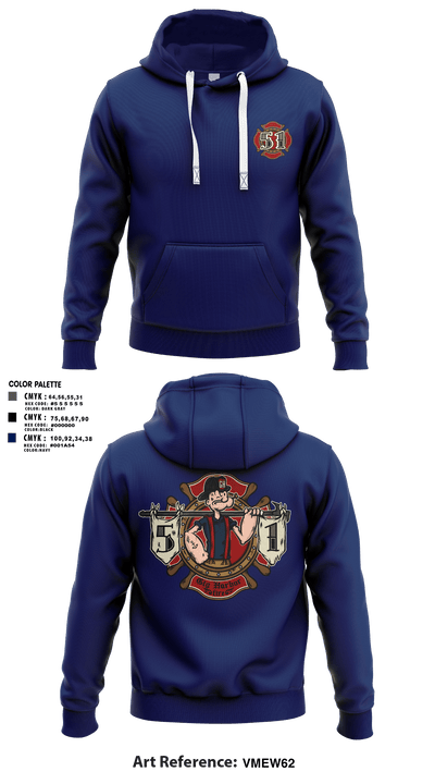 Station 51 74948008 Hoodie - 8