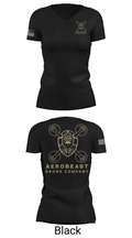 AeroBeast 64467667 Women's Short Sleeve V-neck Shirt - 38
