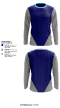Plainview Hawks 8354559 Long Sleeve Performance Shirt 10