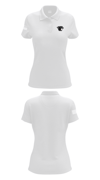 Womens Short Sleeve Performance Polo, Hershey Panthers, Track & Field, Teamtime, Team time, sublimation, custom sports apparel, team uniforms, spirit wear, spiritwear, sports uniforms, custom shirts, team store, custom team store, fundraiser sports, apparel fundraiser