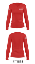 187 Airlift Squadron 74716290 Women's Long Sleeve V-neck Shirt - 7