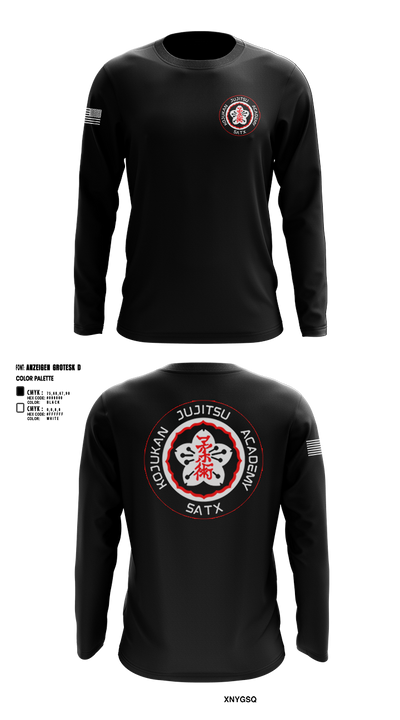 Kojukan JuJitsu 34454400 Long Sleeve Performance Shirt 2