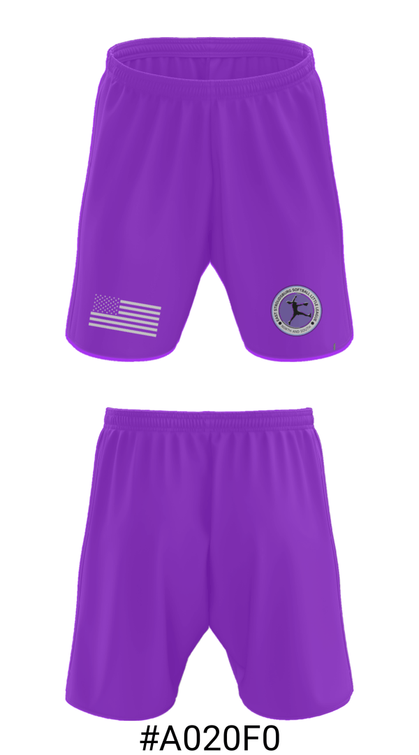 Athletic Shorts With Pockets, East Stroudsburg Softball Little League, Softball, Teamtime, Team time, sublimation, custom sports apparel, team uniforms, spirit wear, spiritwear, sports uniforms, custom shirts, team store, custom team store, fundraiser sports, apparel fundraiser