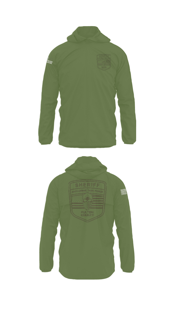 Windbreaker, Fulton County Anti-Crime Task Force, , Teamtime, Team time, sublimation, custom sports apparel, team uniforms, spirit wear, spiritwear, sports uniforms, custom shirts, team store, custom team store, fundraiser sports, apparel fundraiser