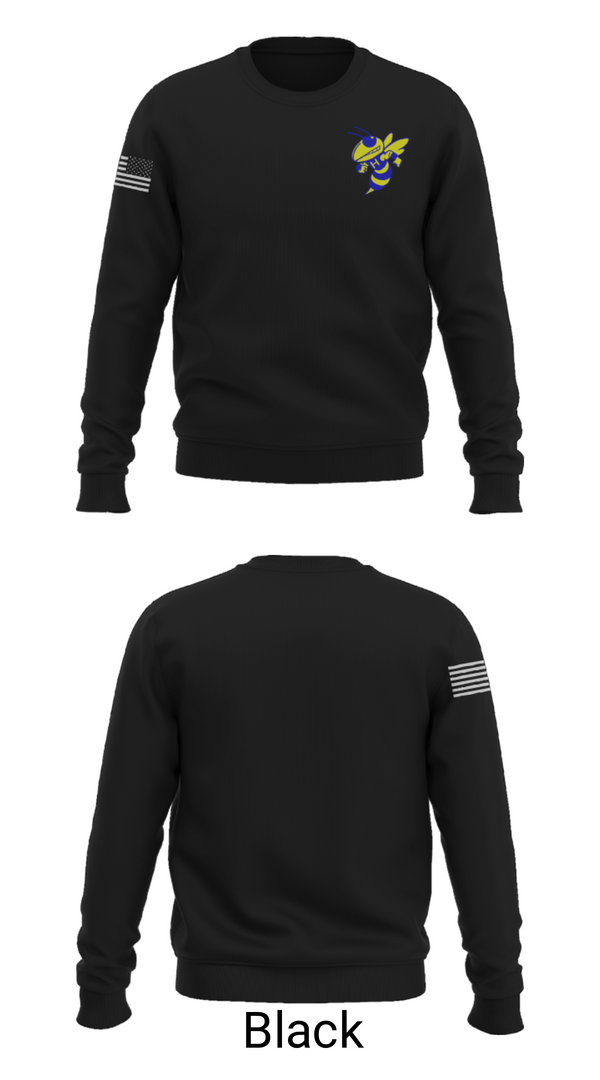Crew Neck Sweatshirt, Hillsdale High School Cheer, Cheer, Teamtime, Team time, sublimation, custom sports apparel, team uniforms, spirit wear, spiritwear, sports uniforms, custom shirts, team store, custom team store, fundraiser sports, apparel fundraiser