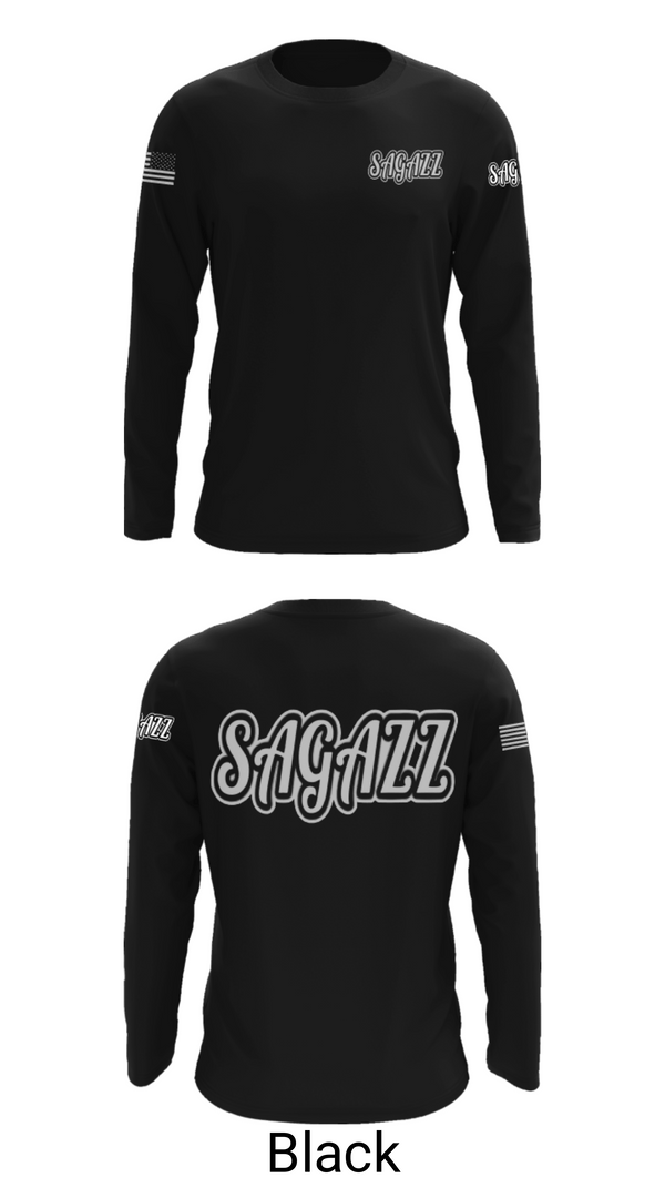 Long Sleeve Performance Shirt, SAGAZZ, Baseball, Teamtime, Team time, sublimation, custom sports apparel, team uniforms, spirit wear, spiritwear, sports uniforms, custom shirts, team store, custom team store, fundraiser sports, apparel fundraiser
