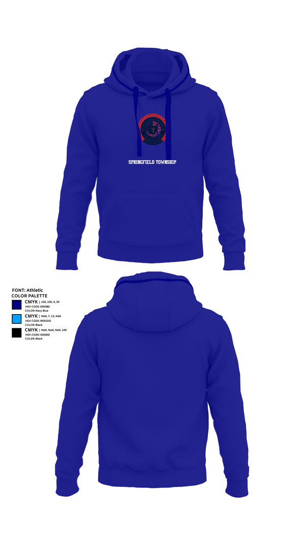Hoodie, Springfield Township, , Teamtime, Team time, sublimation, custom sports apparel, team uniforms, spirit wear, spiritwear, sports uniforms, custom shirts, team store, custom team store, fundraiser sports, apparel fundraiser