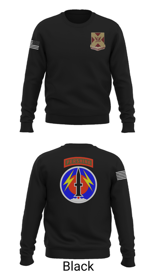 Crew Neck Sweatshirt, 4/9 Field Artillery 56 Command (Pershing), Army, Teamtime, Team time, sublimation, custom sports apparel, team uniforms, spirit wear, spiritwear, sports uniforms, custom shirts, team store, custom team store, fundraiser sports, apparel fundraiser