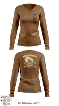 377th SMC 21529568 Women's Long Sleeve V-neck Shirt -1 105