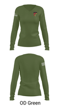 F-TRP 78590641 Women's Long Sleeve V-neck Shirt - 57