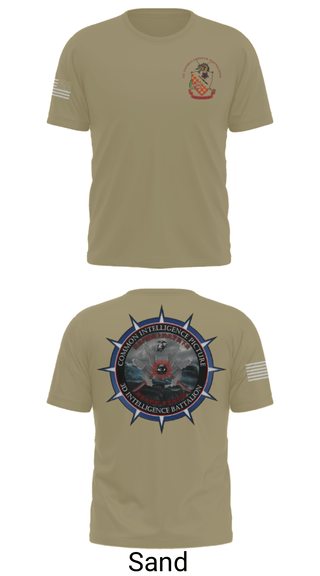 Short Sleeve Performance Shirt, 3rd Intelligence Battalion, Marines, Teamtime, Team time, sublimation, custom sports apparel, team uniforms, spirit wear, spiritwear, sports uniforms, custom shirts, team store, custom team store, fundraiser sports, apparel fundraiser