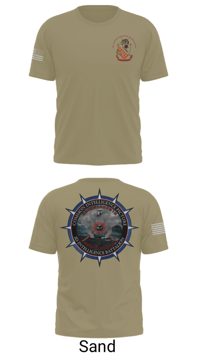 3rd Intelligence Battalion 49807001 Short Sleeve Performance Shirt - 96