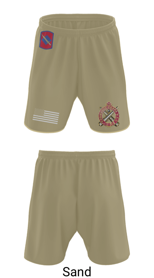 Athletic Shorts With Pockets, Fox Company 39th BSB (FA FSC), National Guard, Teamtime, Team time, sublimation, custom sports apparel, team uniforms, spirit wear, spiritwear, sports uniforms, custom shirts, team store, custom team store, fundraiser sports, apparel fundraiser