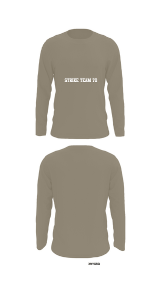 Long Sleeve Performance Shirt, Strike Team 70, , Teamtime, Team time, sublimation, custom sports apparel, team uniforms, spirit wear, spiritwear, sports uniforms, custom shirts, team store, custom team store, fundraiser sports, apparel fundraiser