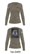 AIMD IWAKUNI 84640039 Women's Long Sleeve V-neck Shirt - 73