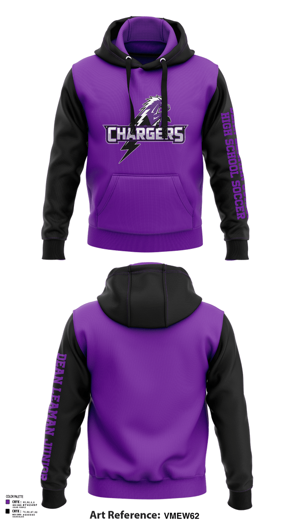 Hoodie, Dean Leaman Junior High School Soccer, Men's Soccer, Teamtime, Team time, sublimation, custom sports apparel, team uniforms, spirit wear, spiritwear, sports uniforms, custom shirts, team store, custom team store, fundraiser sports, apparel fundraiser
