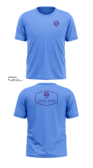 Short Sleeve Performance Shirt, Lucky Palm Lighting, , Teamtime, Team time, sublimation, custom sports apparel, team uniforms, spirit wear, spiritwear, sports uniforms, custom shirts, team store, custom team store, fundraiser sports, apparel fundraiser