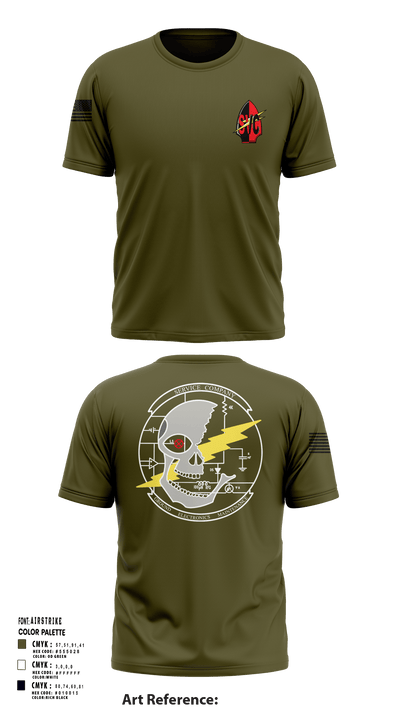 7th Communication Bn 61854612 Short Sleeve Performance Shirt - 123