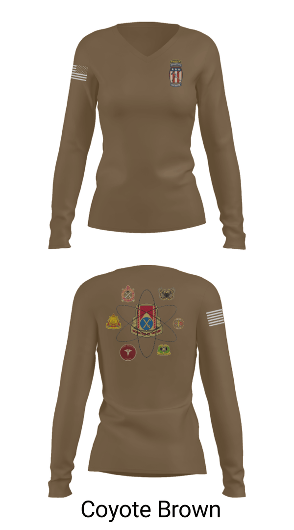 Womens Long Sleeve Vneck Shirt, SPO Nation, Army, Teamtime, Team time, sublimation, custom sports apparel, team uniforms, spirit wear, spiritwear, sports uniforms, custom shirts, team store, custom team store, fundraiser sports, apparel fundraiser