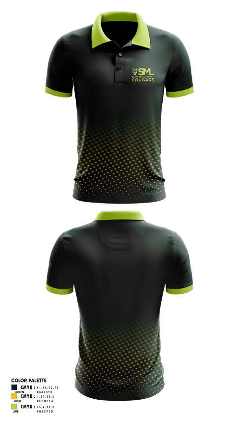 Short Sleeve Performance Polo, St. Mark Lutheran Cougars, Swimming, Teamtime, Team time, sublimation, custom sports apparel, team uniforms, spirit wear, spiritwear, sports uniforms, custom shirts, team store, custom team store, fundraiser sports, apparel fundraiser
