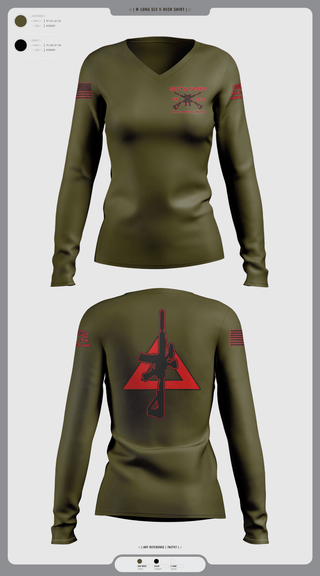 Womens Long Sleeve Vneck Shirt, , , Teamtime, Team time, sublimation, custom sports apparel, team uniforms, spirit wear, spiritwear, sports uniforms, custom shirts, team store, custom team store, fundraiser sports, apparel fundraiser