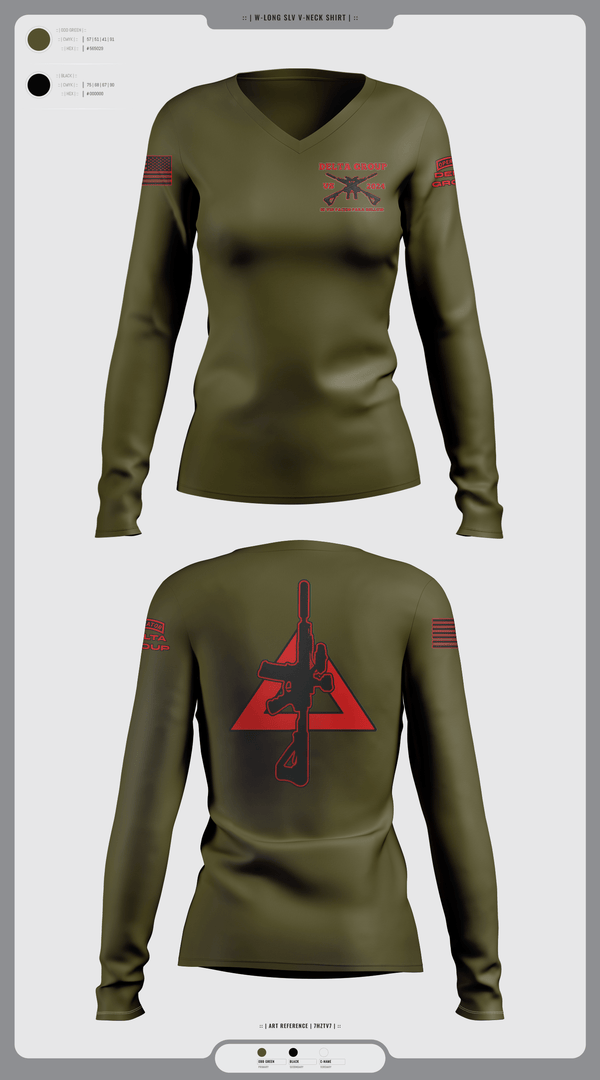 Womens Long Sleeve Vneck Shirt, , , Teamtime, Team time, sublimation, custom sports apparel, team uniforms, spirit wear, spiritwear, sports uniforms, custom shirts, team store, custom team store, fundraiser sports, apparel fundraiser